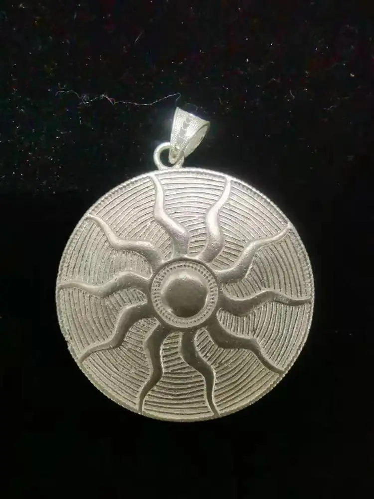 S999 pure real silver Chinese supplier miao ethnic  Silver jewelry Christmas gift customized  ornaments