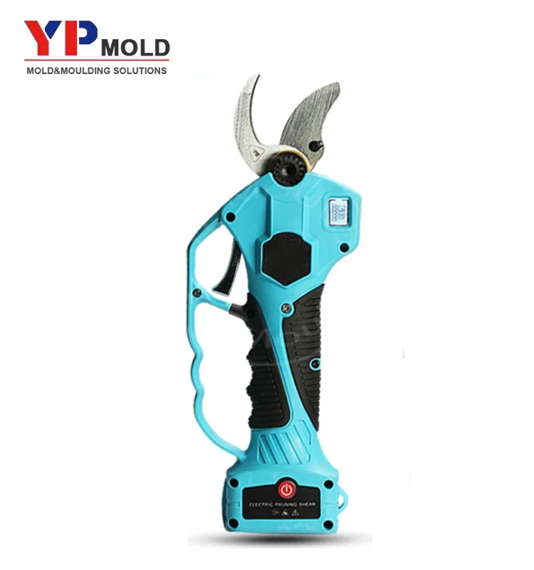 Customized Design Inject Moulding Part Garden Pruning Durable Rechargeable Electric Scissors Plastic Injection Mould Mold