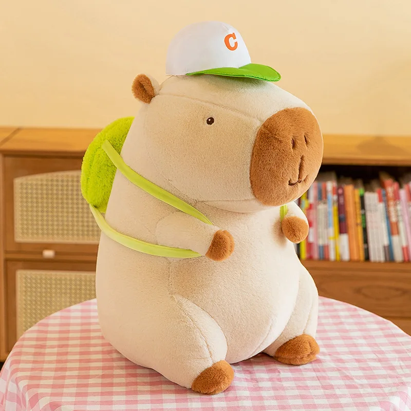 2024 Best Pink Capybara Snot Sports Water Dolphin Plush Toys Wholesale Creative Backpack Capybara New Pillow No reviews yet
