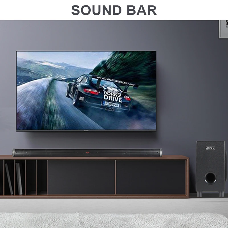 High Sound Quality 60w Sound Bar Music Stereo Bluetooth Speaker Boombox Subwoofer TV Home Theatre System