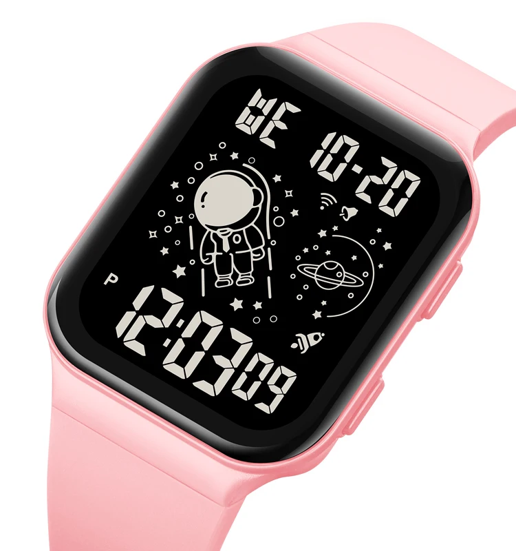 Skmei 1863 new fashion stopwatch skmei1863 square ladies digital watch women sports watches