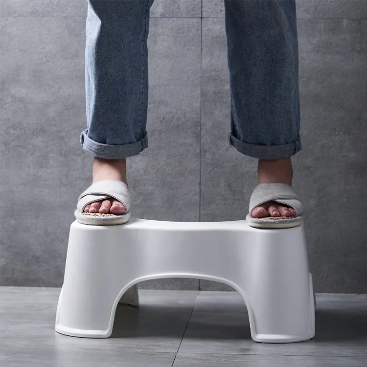 
2020 New design plastic toilet step stool for bathroom 