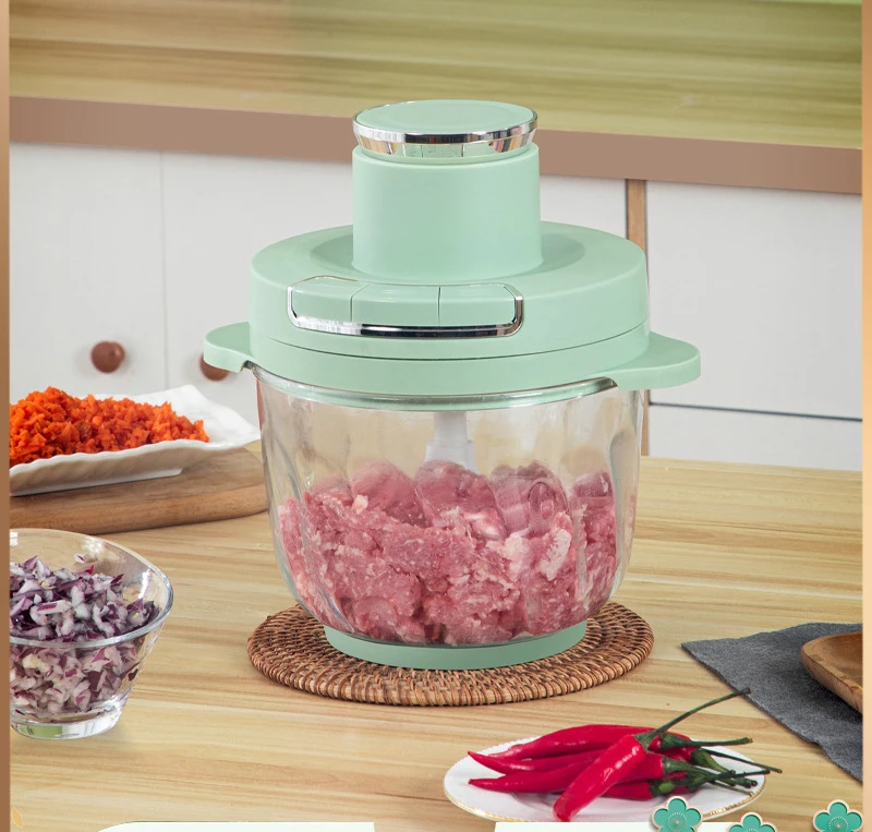 Ручная мясорубка, Новое поступление, мясорубка, электрическая мясорубка из нержавеющей стали, 3L лезвия, мясорубка