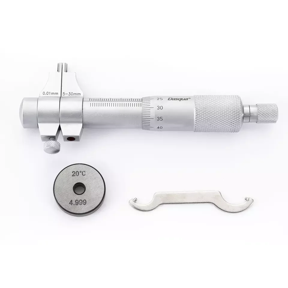 Dasqua 50-75mm Inside Micrometer Set 0.01 Graduation Measure Inside Dimensions