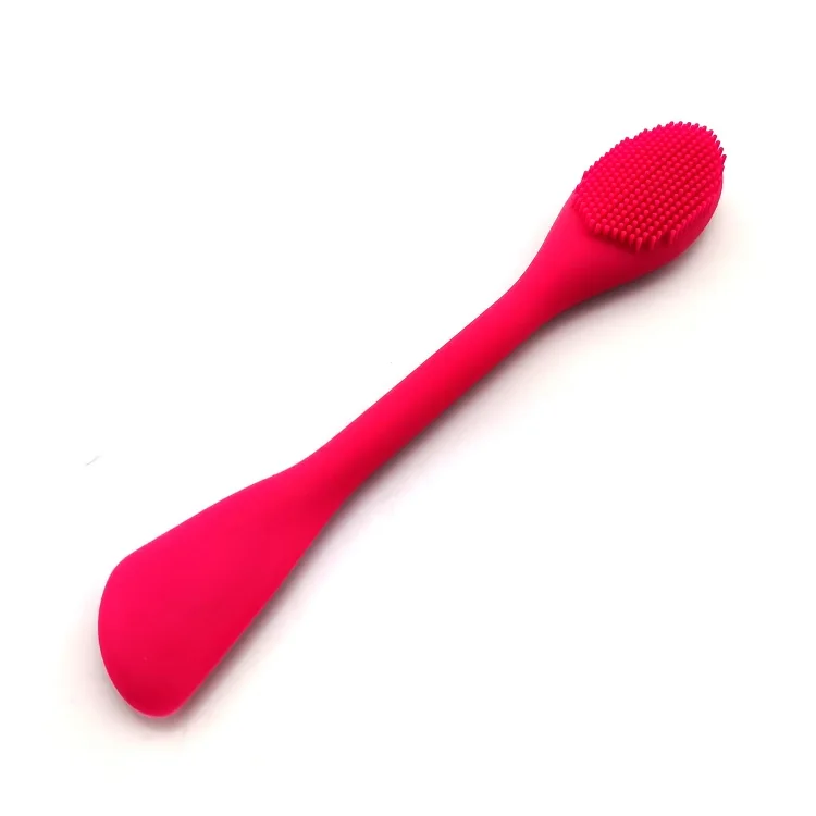 Шпатель для двухсторонней силиконовой маски, щетка для маски и Очищающая щетка