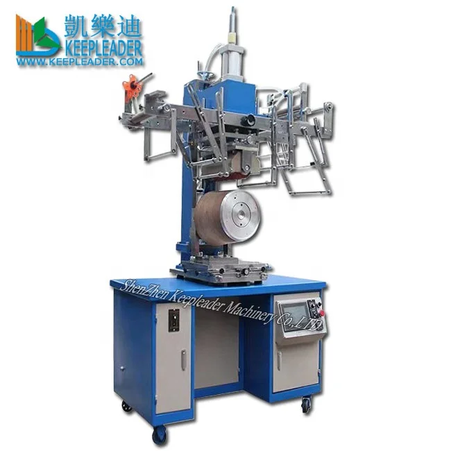 Pneumatic Hot Stamping Machine for Plastic Rubber Indenting_Leather Embossing_Wooden Branding_Paper Gilding Heat Press Imprinter