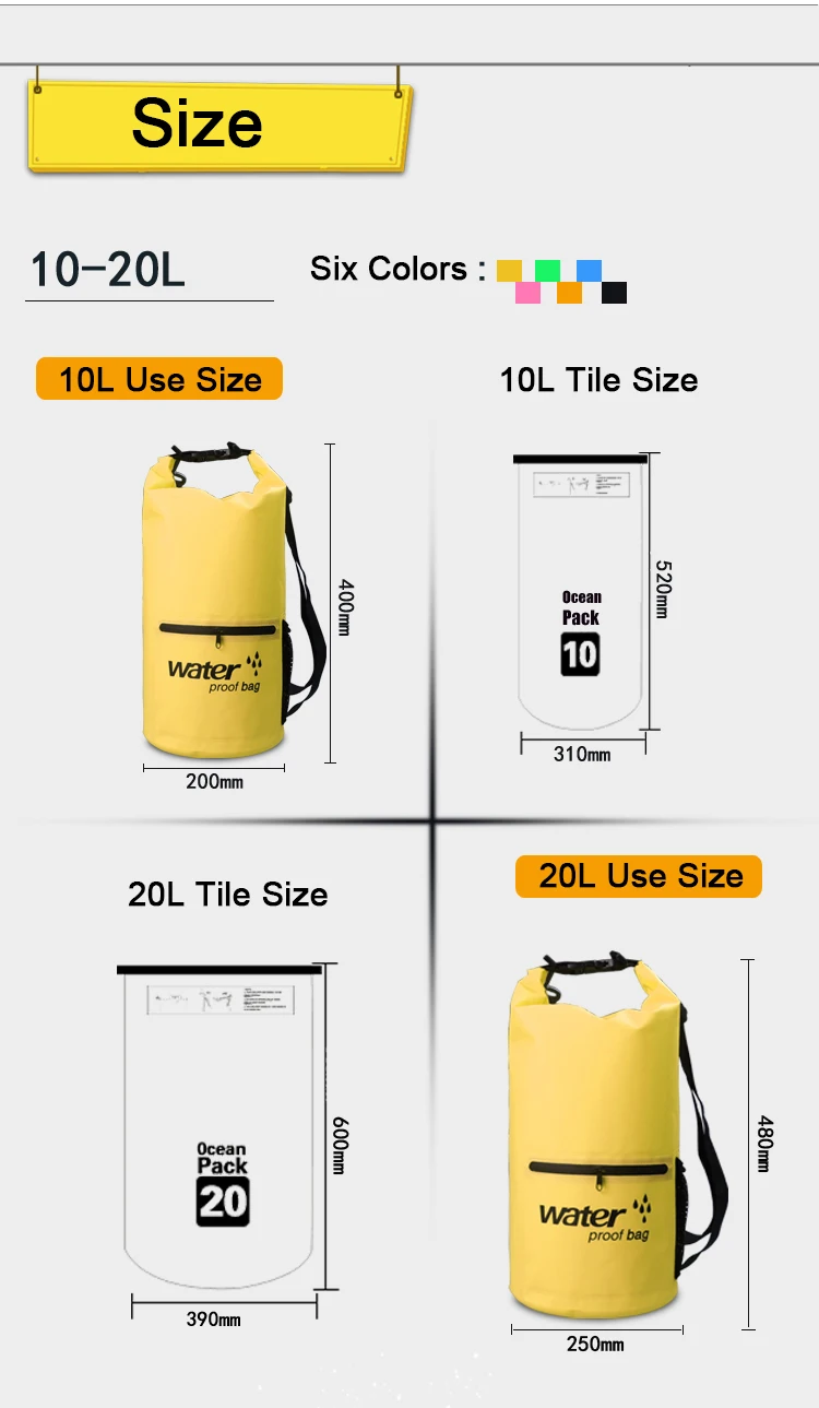 Customized logo swimming mesh bag backpack sports bag for children with zipper pocket