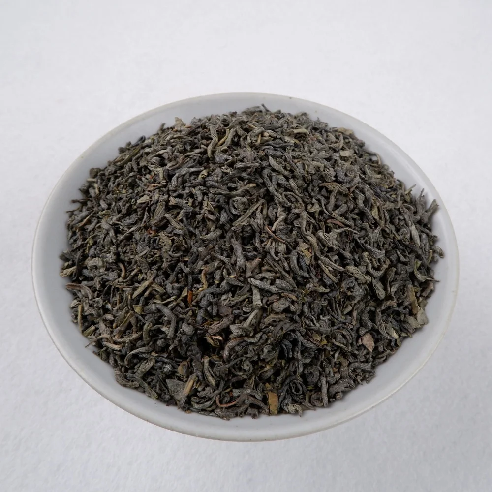 beverages th vert de te chines new year gift Chun mee green tea leaves 41022 factory