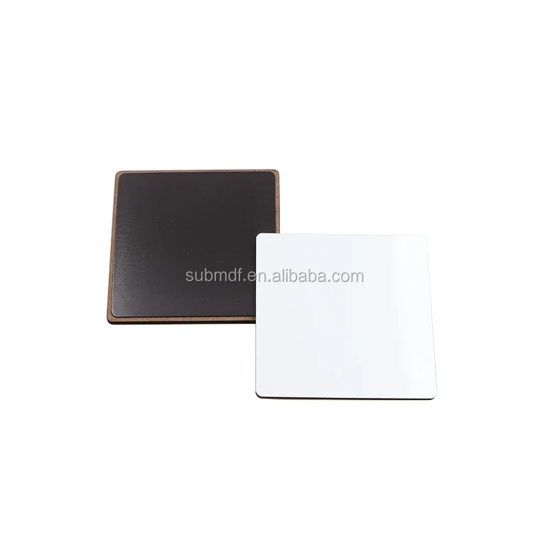 High Quality Sublimation Blank Magnetic Blank Wooden MDF Fridge Magnets For Printing