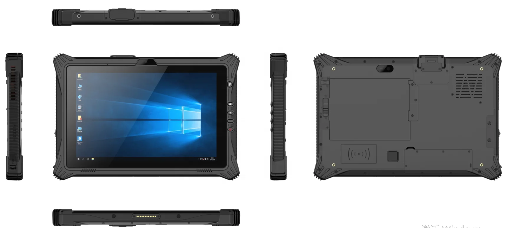 China manufacturer industrial pda biometric handheld device industrial rugged tablet outdoor IP65 10 inch i5 8250U i7 8550U PDA