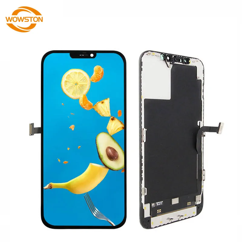 mobile phones large screen for i phone 12 pro max  soft amoled screen replacement
