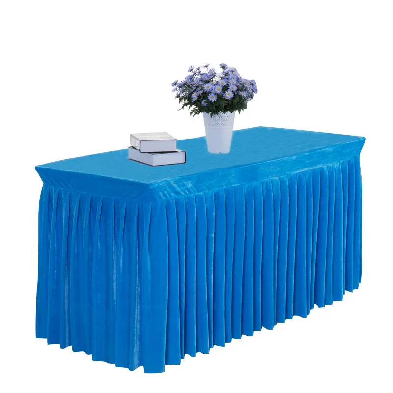 Elegant Emerald Crushed Velvet Rectangular Tablecloth 8ft Velvet Luxury Table Cloths for Events Velvet tablecloth