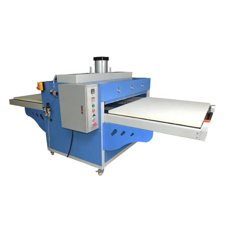 Heavy Duty  Dual Tray Crystal Cowboy Press Hot Stick reflective strip clothing Hydraulic Heat Press Machine flatbed format