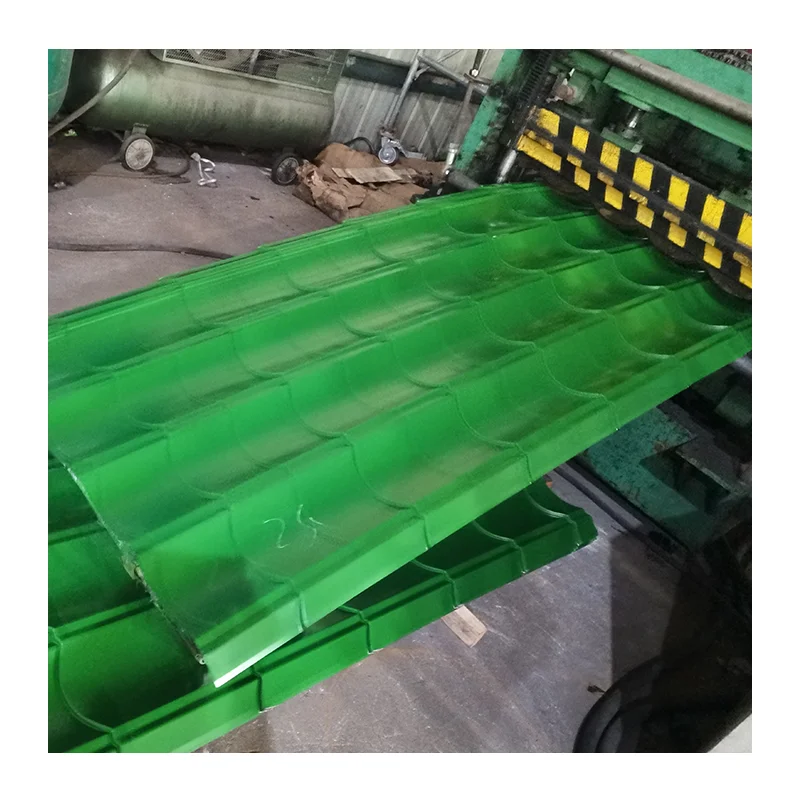 Raw material for roofing sheet galvanized steel plate 5mm high quality 4mm green tin metal roofing sheets prices