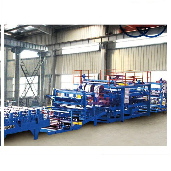 Секундную стрелку высокое качество SP-9 Z-Lock минеральная вата слоистая панель, производственная линия