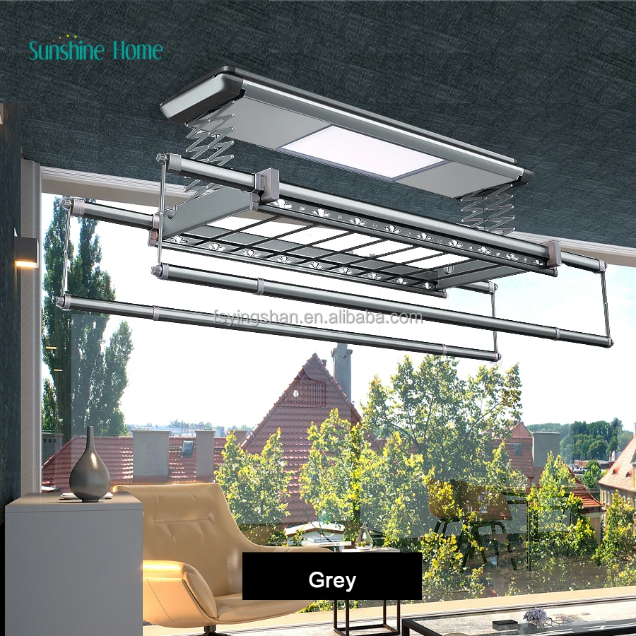 Automatic iron dryer clothes machine electric hanger electrical clothing rack wholesale