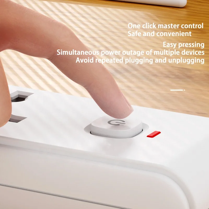 Universal international Power Strip 5 port socket with 2A 1C Power Socket  UK US AU EU Plug Socket extension lead