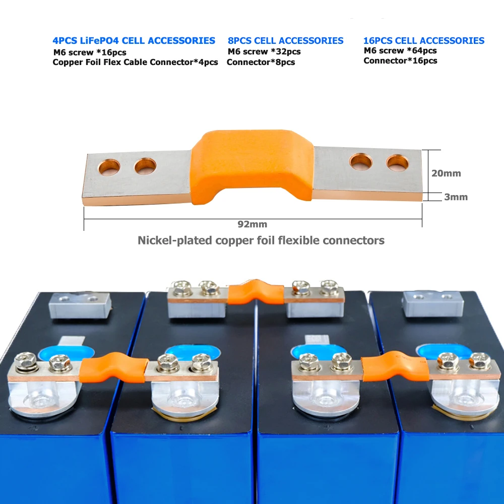 Factory Fresh New Wholesale EV 3.2V 280ah 560ah LF280K Original 6000 Times Auto Level for ESS Caravans Boat Solar