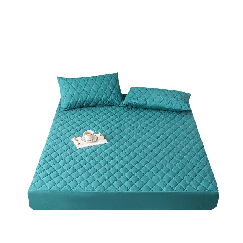 Wholesale cotton  bedding fitted sheet  mattress cover  bottom sheet fitted set