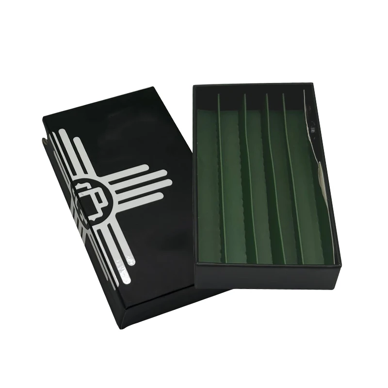 IDOPACK High Quality Herb Tobacco Packaging Child Resistant 5 Pack Cigarette Box CR Plastic Card Block Drawer Pre Roll Box