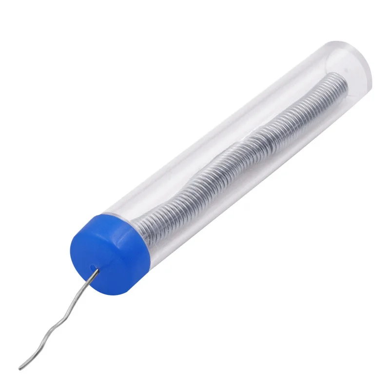 DIY свинцово-оловянные канифольное ядро проволочного припоя 10g 0 8 мм 1.8% Flux катушка сварочная линия Новый Олово содержание 40% ручка
