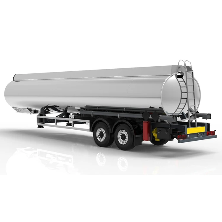 3 Axle 42000 45000 Liters Aluminum Carbon Steel WATER TANKER used lpg gas Asphalt tank semi trailer fuel