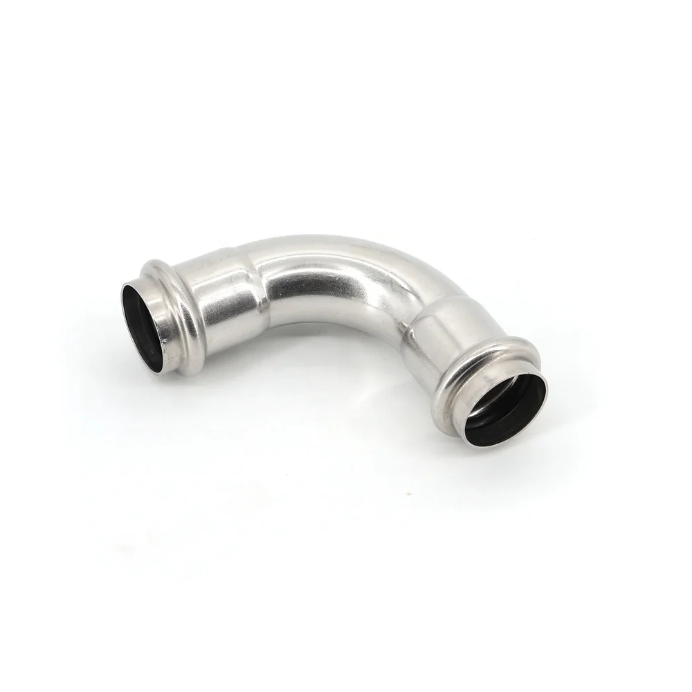 China high end M type V profile press fittings 304 316L Stainless steel Reducer