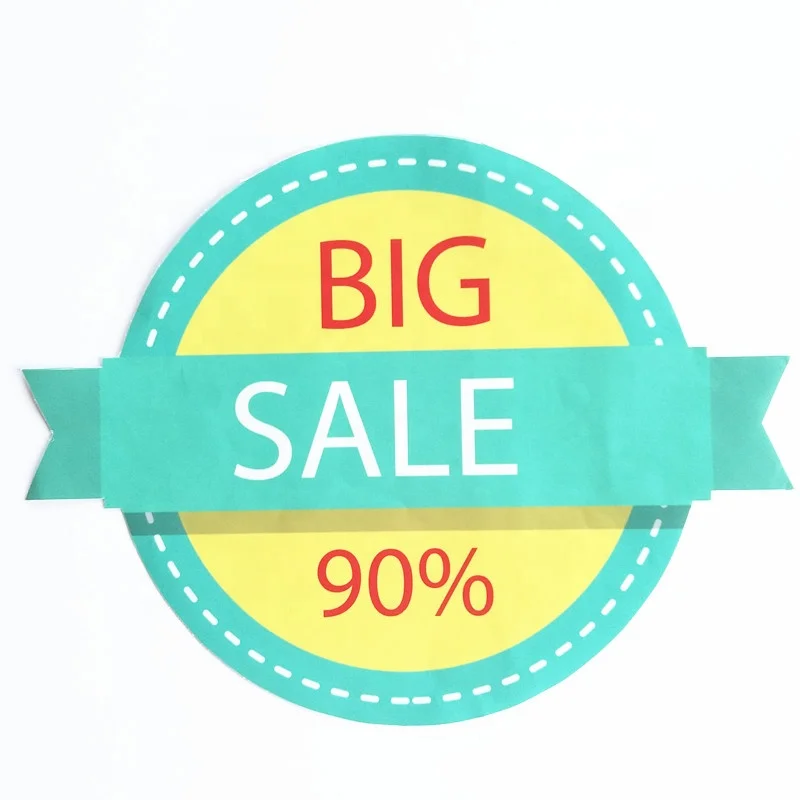 advertising promotion wall & window sticker with customized design logo good quality painting