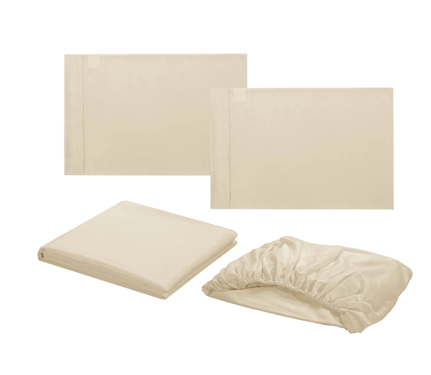 Ready to Ship High quality sheets set bedsheets twin queen hotel flat sheets bedding beige queen size fitted sheets for beds