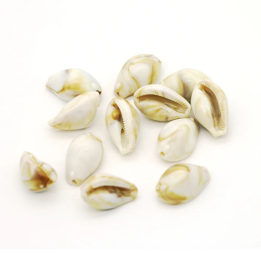 Милые ракушки Cowrie бусины овальные морские пляжные для творчества декоративное украшение дома изготовление ювелирных