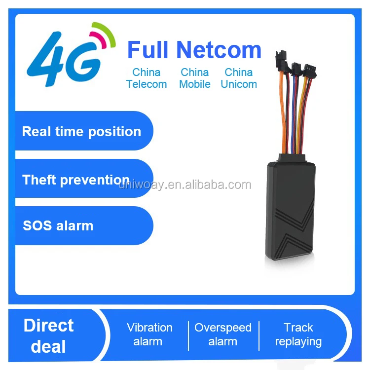 C003 4G Car GPS Tracker With Camera Fuel Monitoring