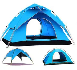 2 Person 4 Season Aluminum Luxury Family Umbrella Camping Tent