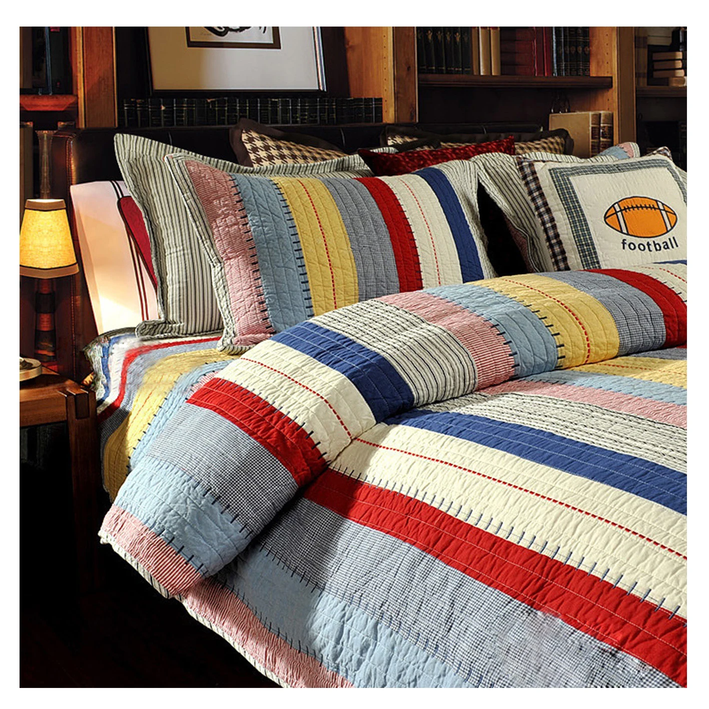 Quilt King Size Bedspread Edredon de Invierno Kit Colcha Casal Comforter Mass Customization bed scarf hand made quilt tradition