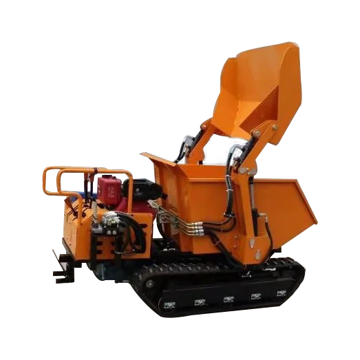  Mini crawler transporter rubber track dumper 500kg 800kg 1000kg 1ton-8ton mini dumperwith lift and crane for
