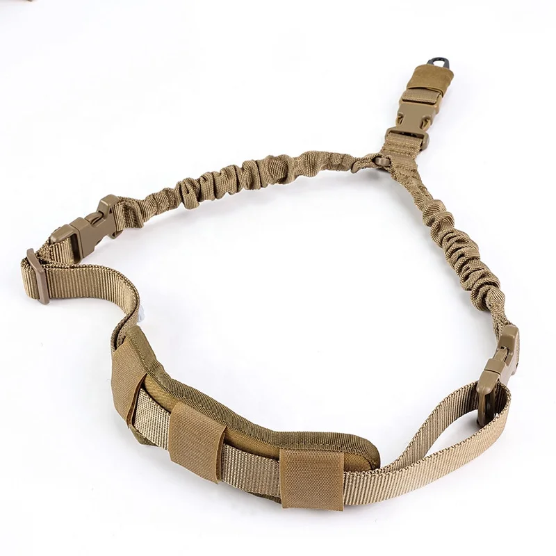 Outdoor hunting Shoulder strap belt Custom Length Color Quick Detach Swivel 1 point Strap tactical sling for gun