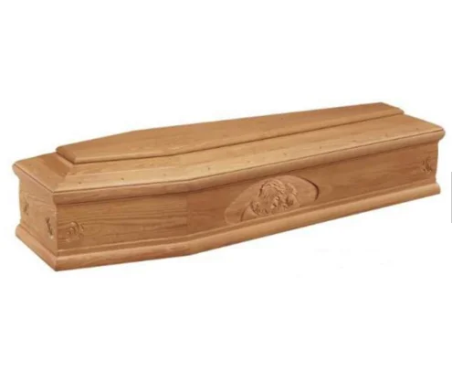 Custom Caoxian Supplies Wholesale China Factory pine  Casket  board wood paulownia panel Coffin