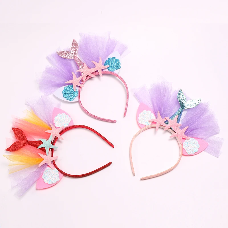 
Custom Halloween Day Of The Mermaid Headband for girls 