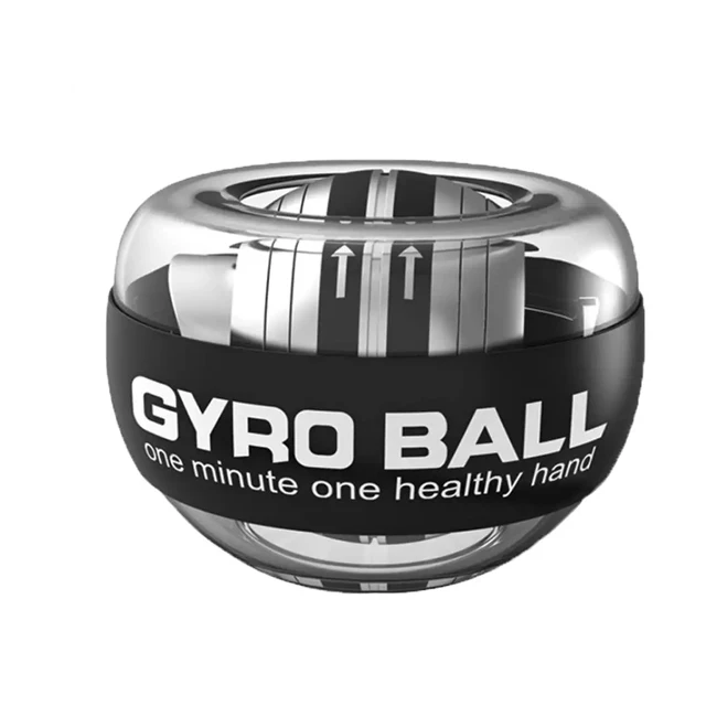 Wrist ball arm exercise gyro wrist power training Gyroscope LED multicolor hand grip strength ball forearm exerciser