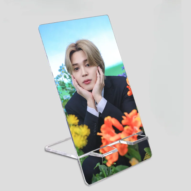 KPOP Idol Bangtan Boys JIMIN MUSE WHO Acrylic Phone Holders Removable Acrylic Phone Bracket