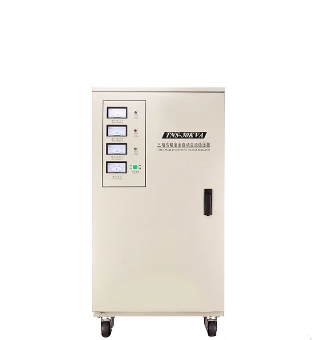 TNS-30KVA 380V трехфазный Серводвигатель цепь стабилизатора напряжения переменного тока 30KW для лифтовых кабин и тоннелей