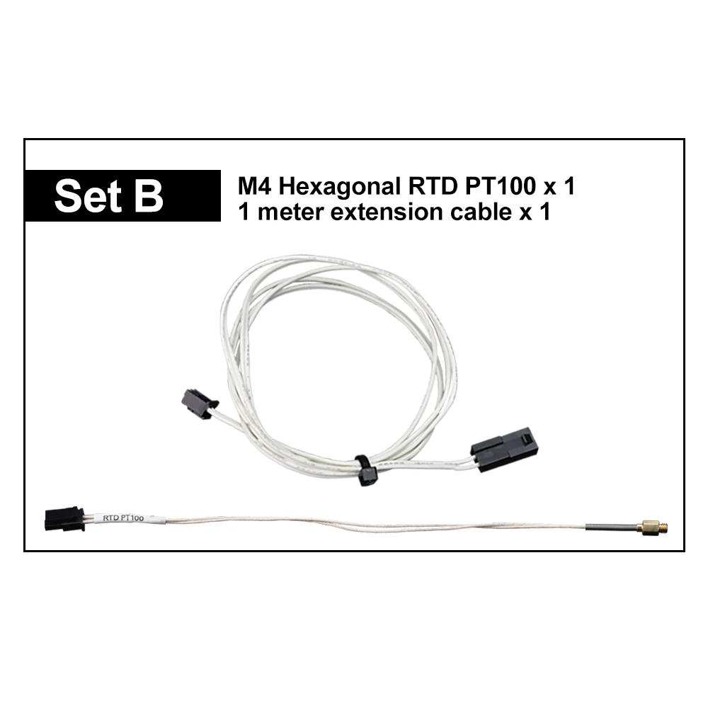 trianglelab ADR Heraeus M222 PT100 (Class B)Thermistor sensor New standard Multi-Stranded Laser Welded Leads 3X15MM Metal M3 M