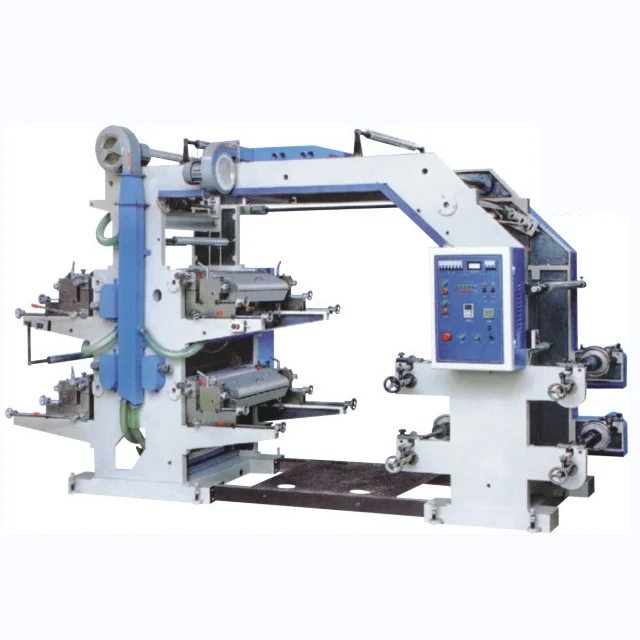 Factory Wholesale New Model High Speed Flexographic Printing Machine Plastic Bag Flexo Printing Machine