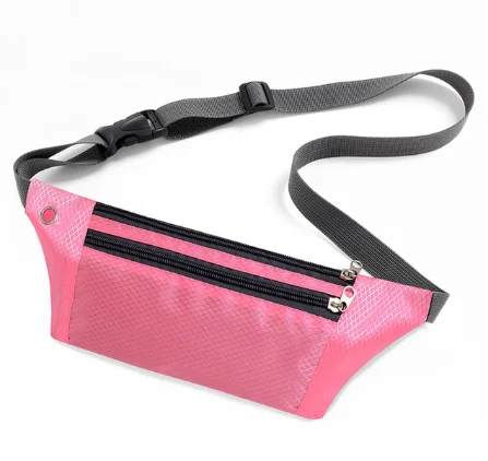 Casual firm breathable light durable waterproof canvas chest bag men gym waist bag