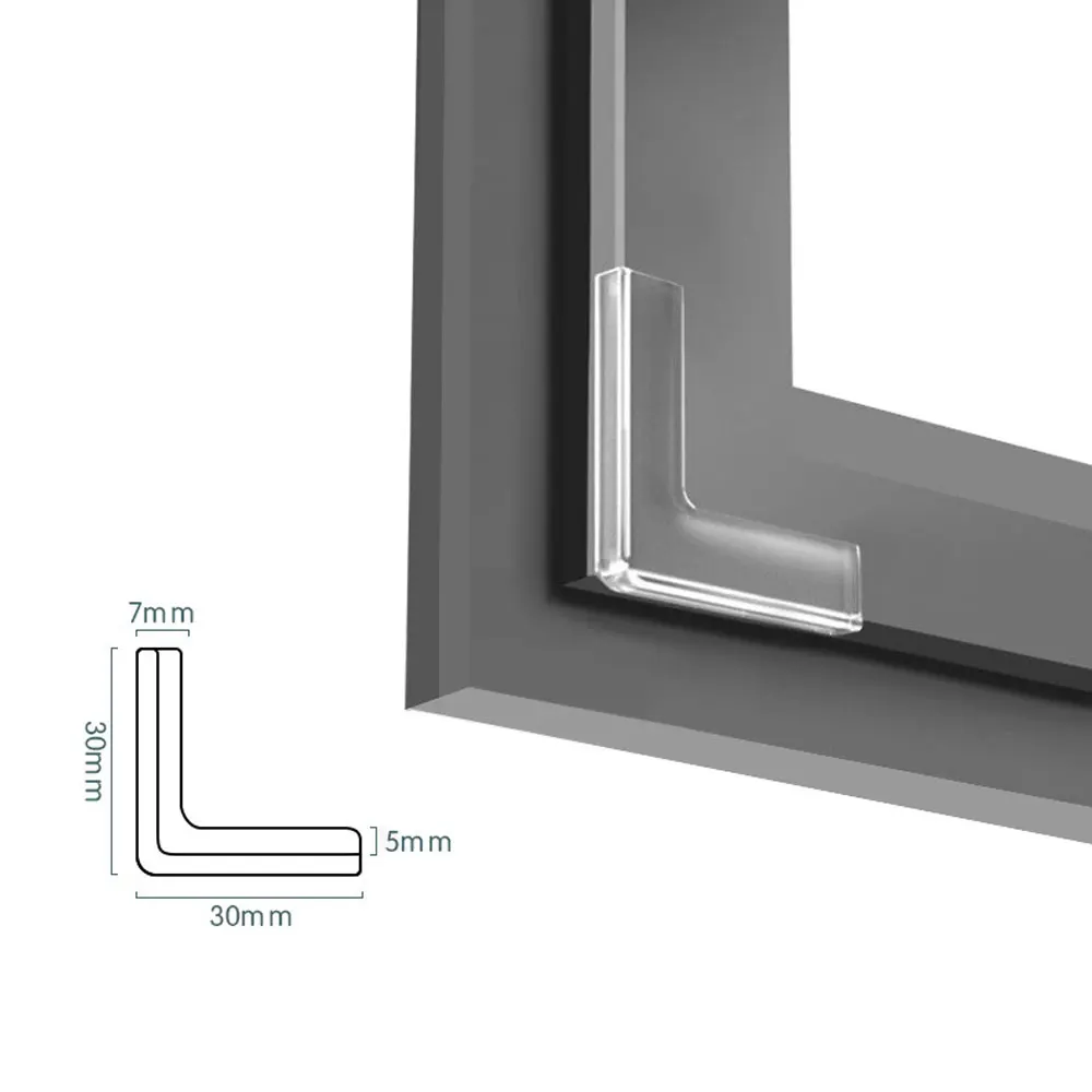 Wholesale baby safety edge corner guard protector pvc rubber window table square plastic corners guards
