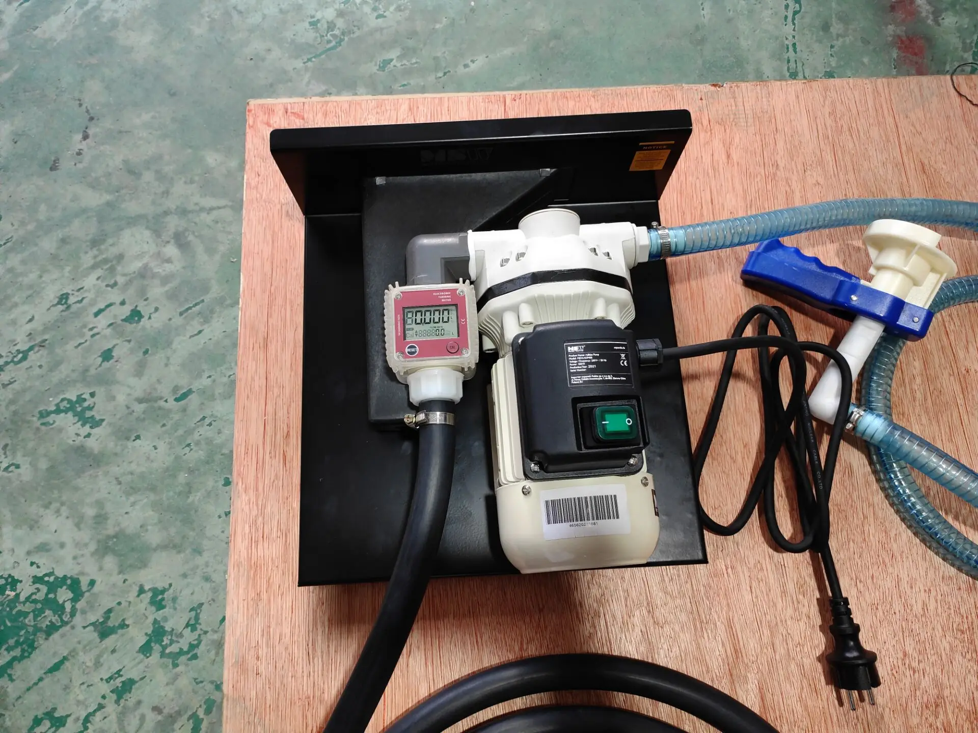 CE Certificate 230V AdBlue transfer pump kit including nozzle meter pump 40L/min