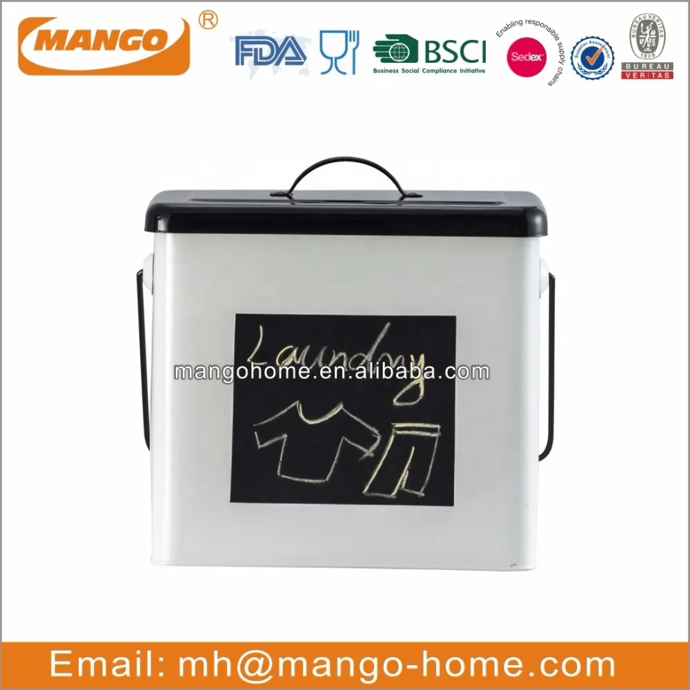 Laundry Powder Portable Container Storage Can Detergent Box With Lid