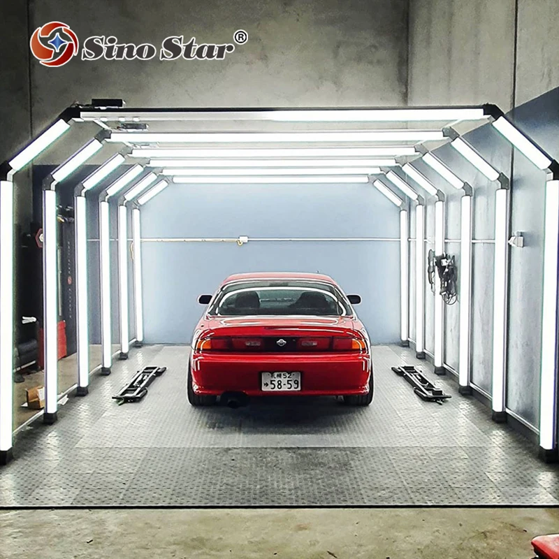 SGE1009B led tunnel light housing  garage light  led light custom made aluminum detailing car wash for the workshop and showroom