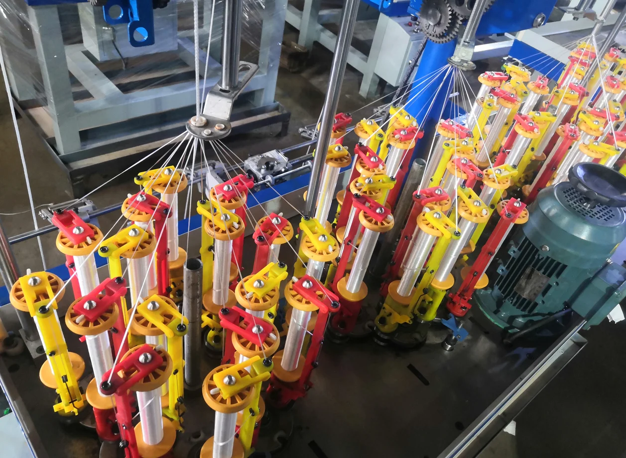Rope machine factory supplied 16 strand diamond rope knitting machine braiding machine