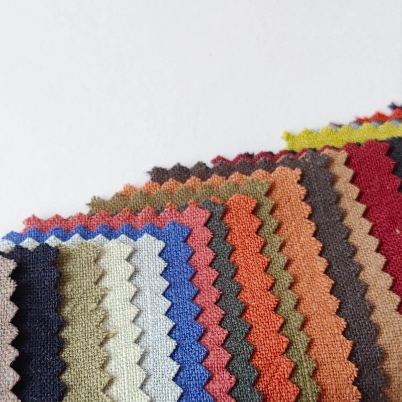 washed ramie cotton mixed fabric nettle cotton crepe bamboo knot pattern fabric 2E88S