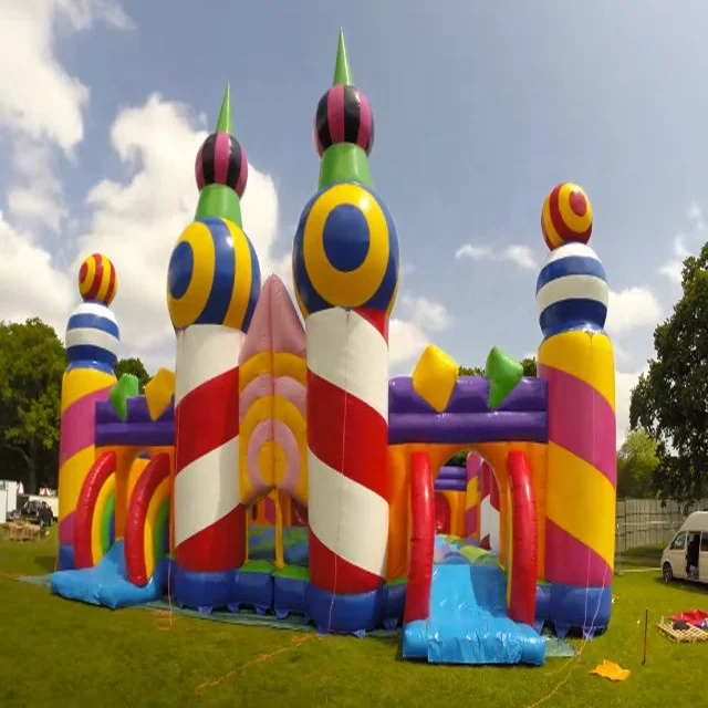 Guangzhou Manufacturer Outdoor Inflatable Amusement Park Equipment